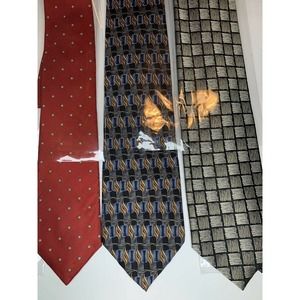 BUY 1 GET 2 FREE! NEW Brand Name Men’s Neck Tie 100% Silk